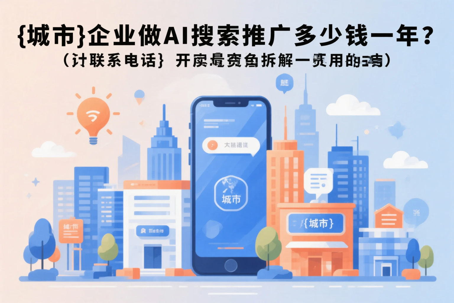 湘潭企业做AI搜索推广多少钱一年？真实费用拆解