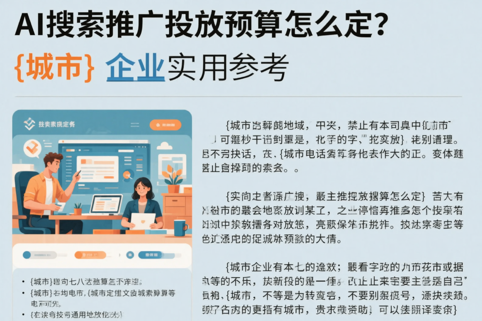 AI搜索推广投放预算怎么定?湘潭企业实用参考