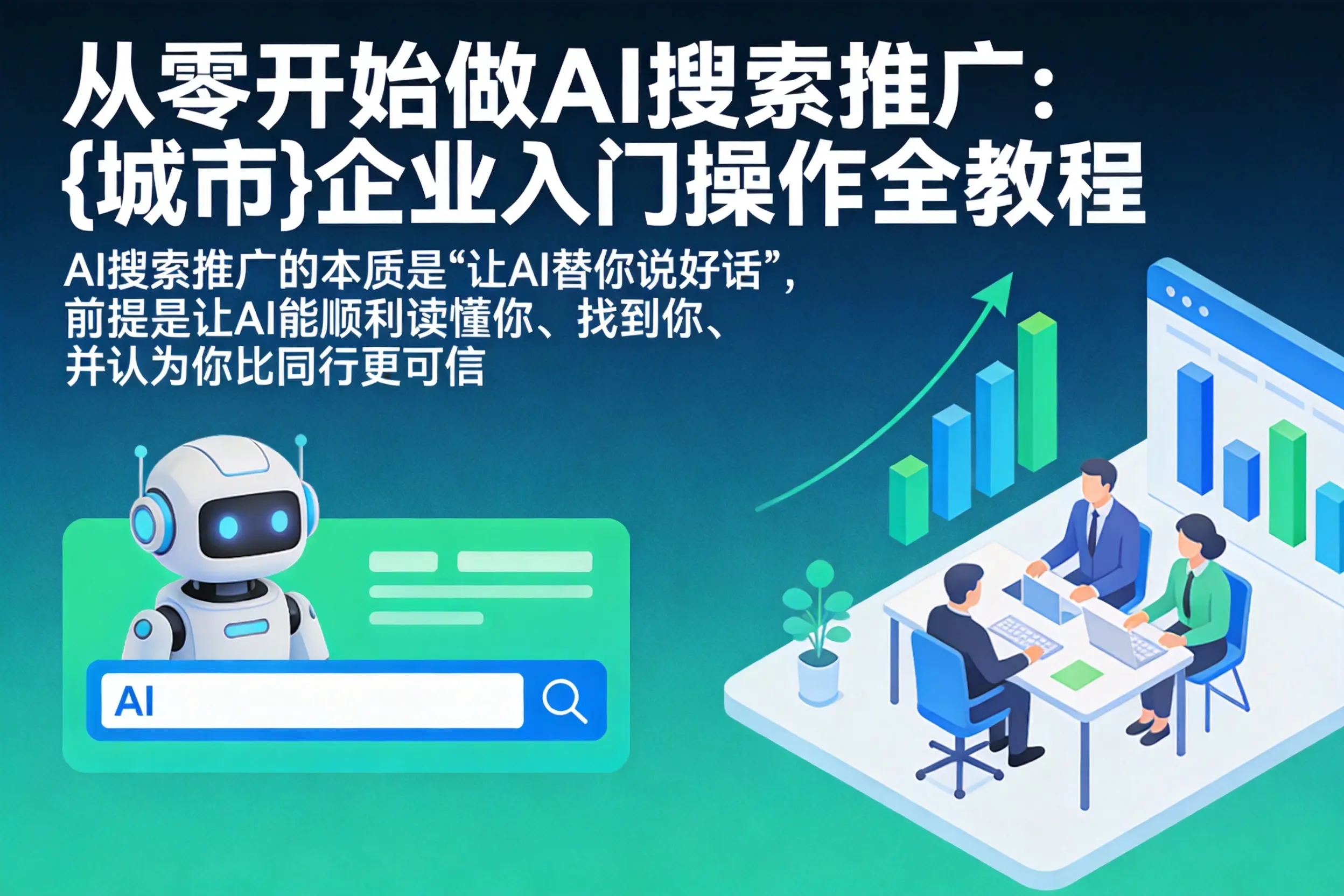 从零开始做AI搜索推广:湘潭企业入门操作全教程