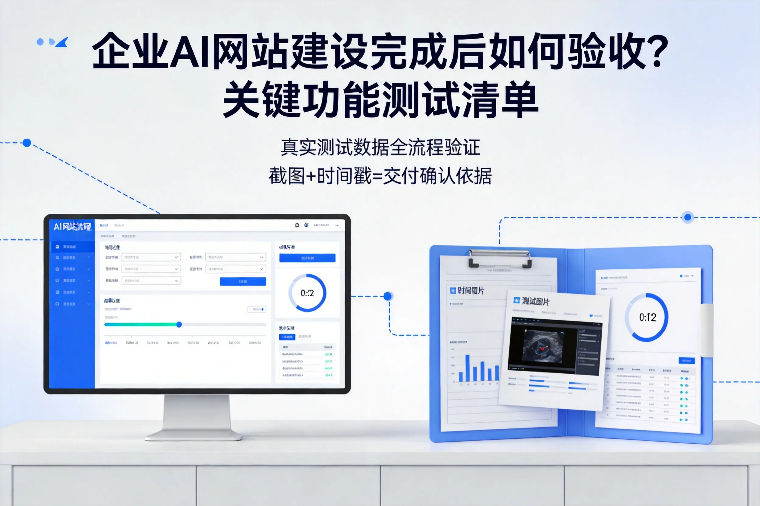 湘潭企业AI网站建设完成后如何验收?关键功能测试清单
