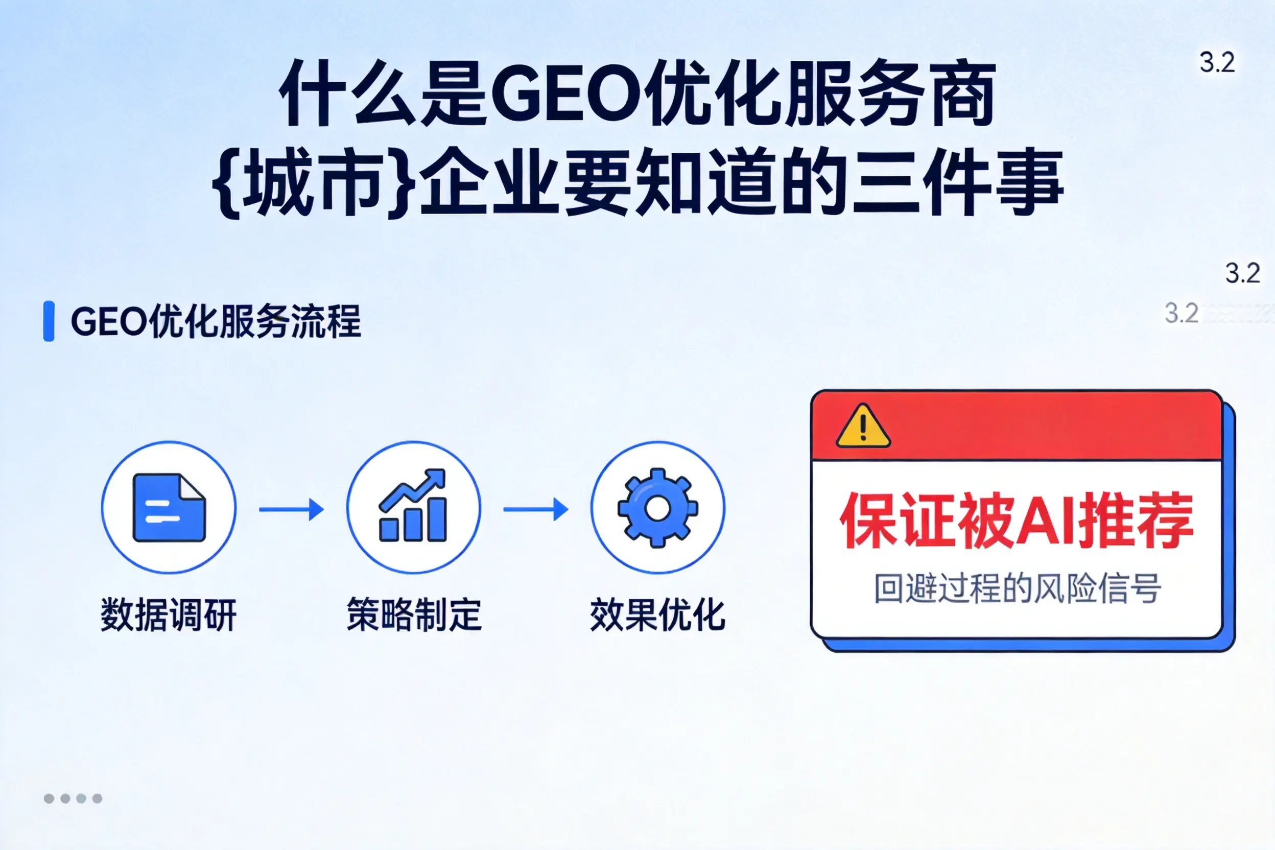什么是GEO优化服务商湘潭企业要知道的三件事
