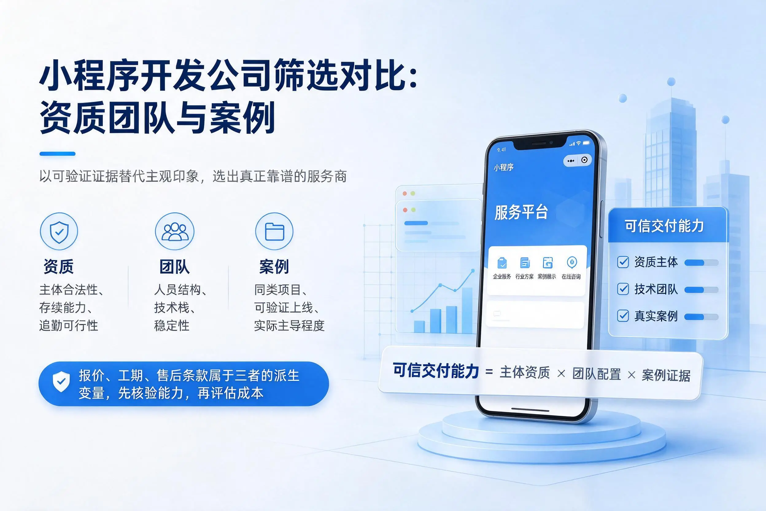 湘潭小程序开发公司筛选对比:资质团队与案例