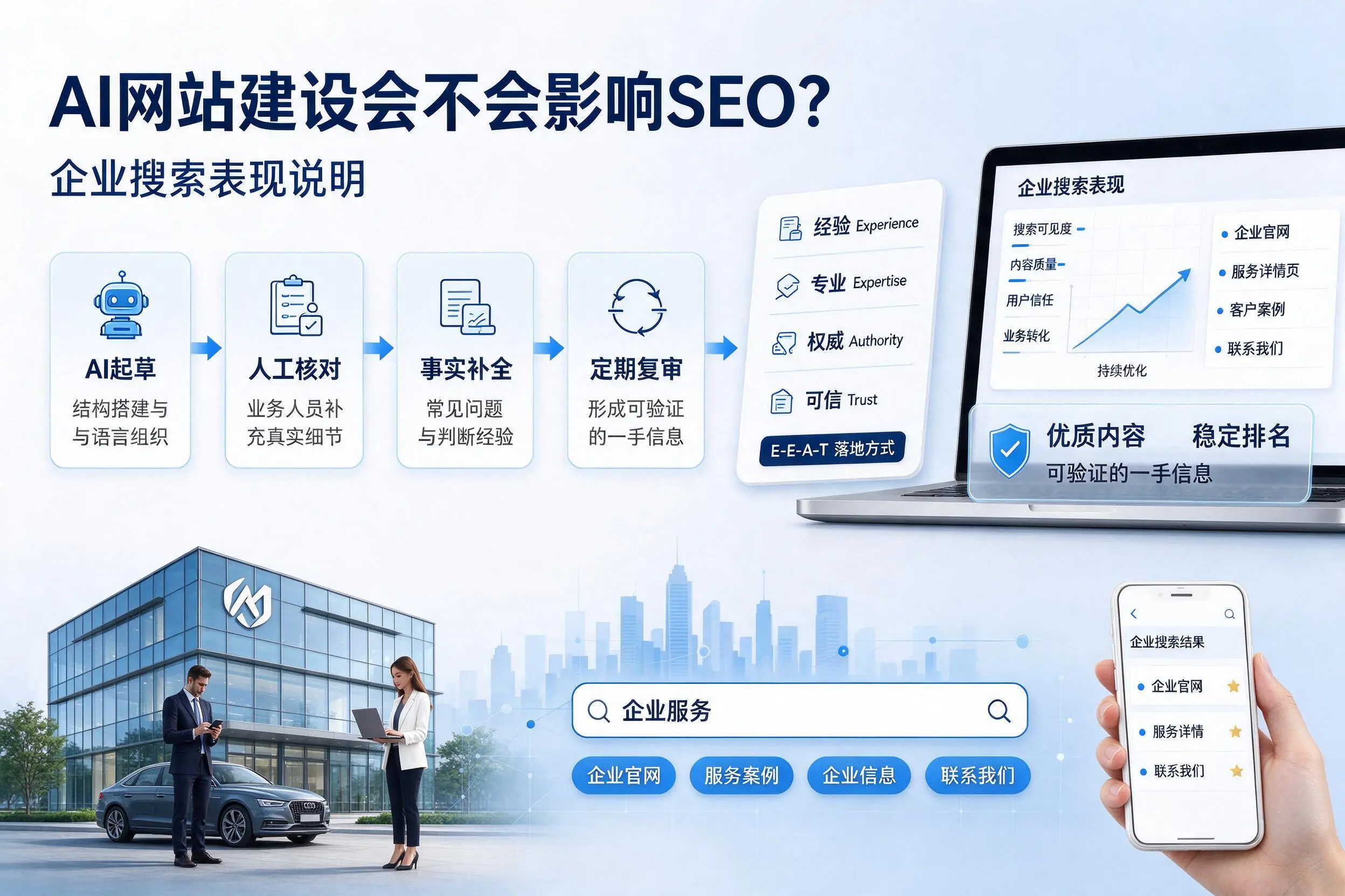 AI网站建设会不会影响SEO？湘潭企业搜索表现说明