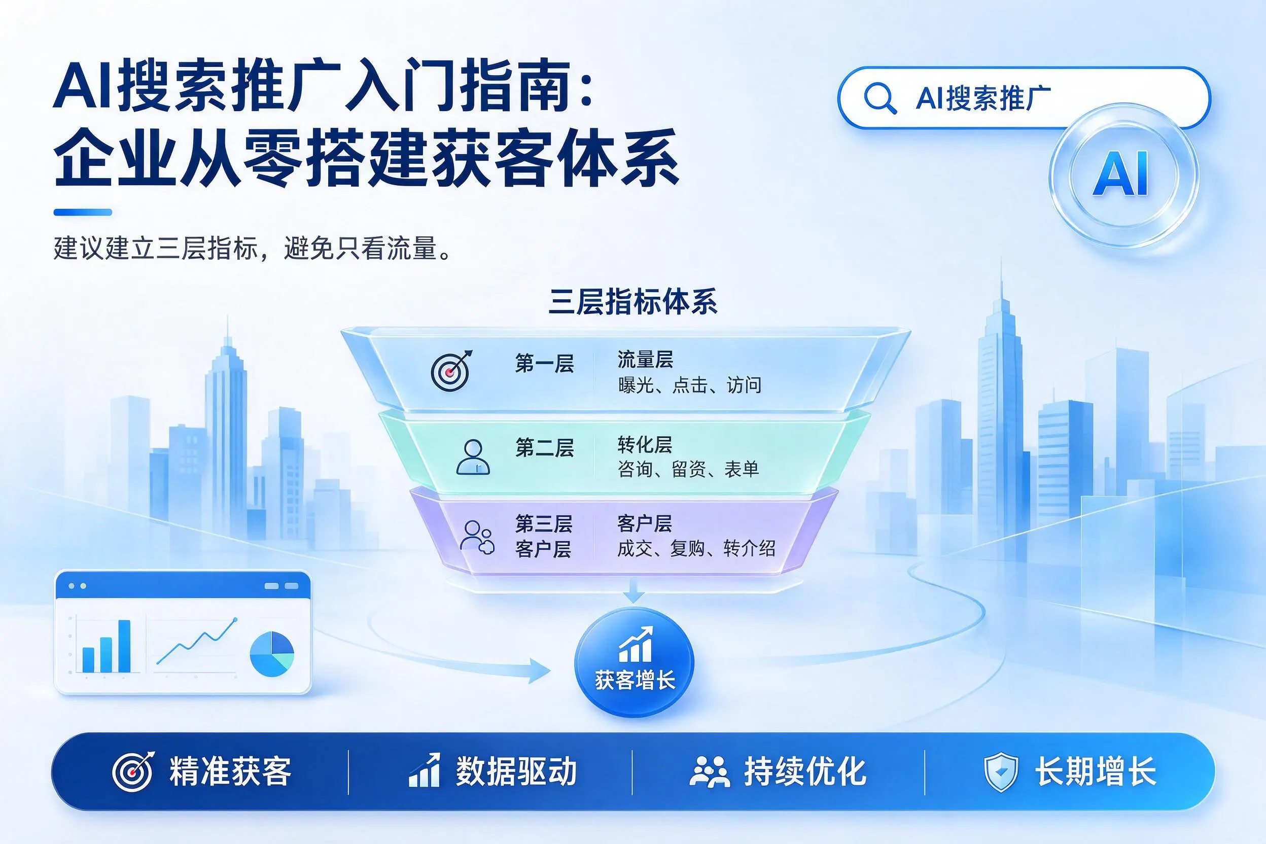 AI搜索推广入门指南:湘潭企业从零搭建获客体系