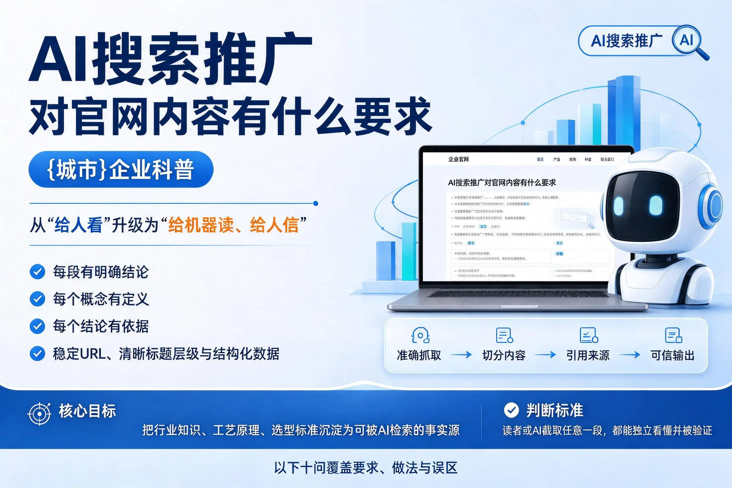 AI搜索推广对官网内容有什么要求，湘潭企业科普